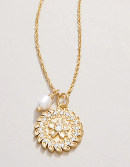 Parkwood Necklace 18" White Opal