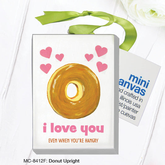 Donut Upright, Mini Canvas (MC-8412F)