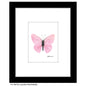 Lavender Pink Butterfly, Print (#8674D)