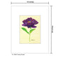 Peony Purple, Print (#7832F)