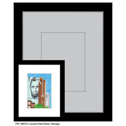 Lincoln Hotel, Chicago, Print (#8807A)
