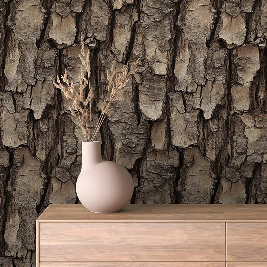 Deep Forest Bark Wallcovering