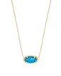 Kendra Scott Elisa Pendant Necklace - 14k Gold Plated Delicate Fashion Jewelry for Women