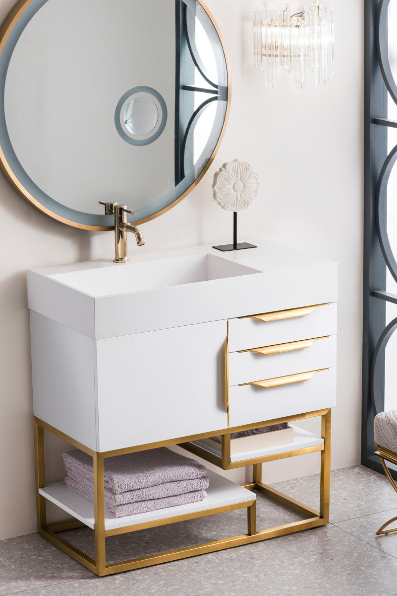 Columbia 36" Single Vanity Cabinet