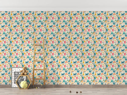 Whimsical Kingdom of Dreams Wallpaper