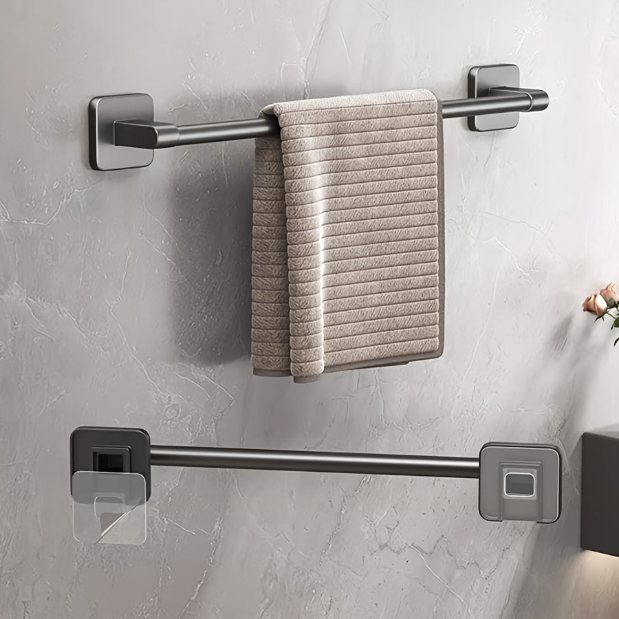 Rustproof NoDrill Towel and Slipper Organizer Rack