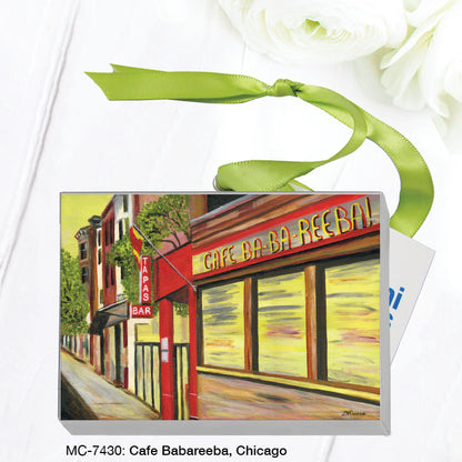 Cafe Ba Ba Reeba, Chicago, Mini Canvas (MC-7430A)