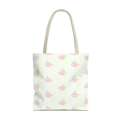 Customizable: Floral Pattern Tote Bag | Stylish Shopping Bag, Eco-Friendly Tote, Gift for Her, Beach Bag, Everyday Carryall