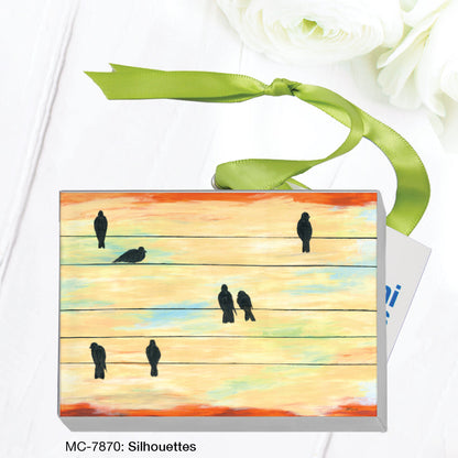 Silhouettes, Mini Canvas (MC-7870A)