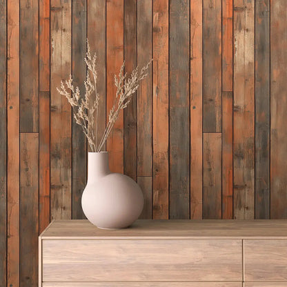 Rustic Sunset Timber Planks