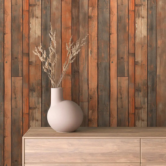 Rustic Sunset Timber Planks