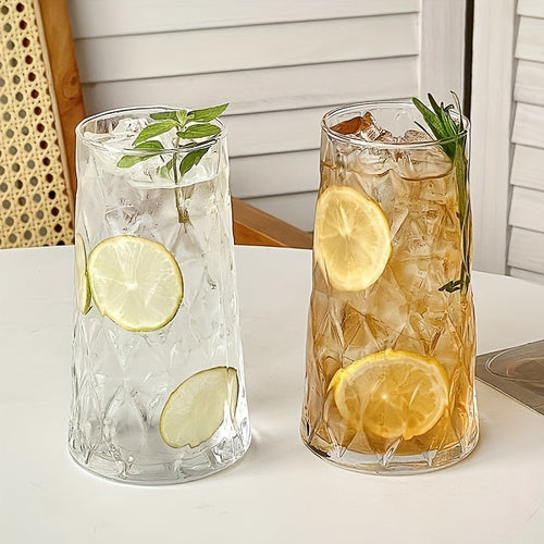2pcs - Multifunctional Glass Drinking Cups - Lead-free, Insulation