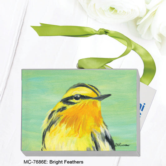 Bright Feathers, Mini Canvas (MC-7686E)