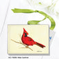 Male Cardinal, Mini Canvas (MC-7866B)