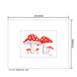 Mushrooms - Red, Print (#8785C)