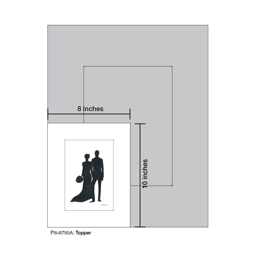 Topper, Print (#8795A)