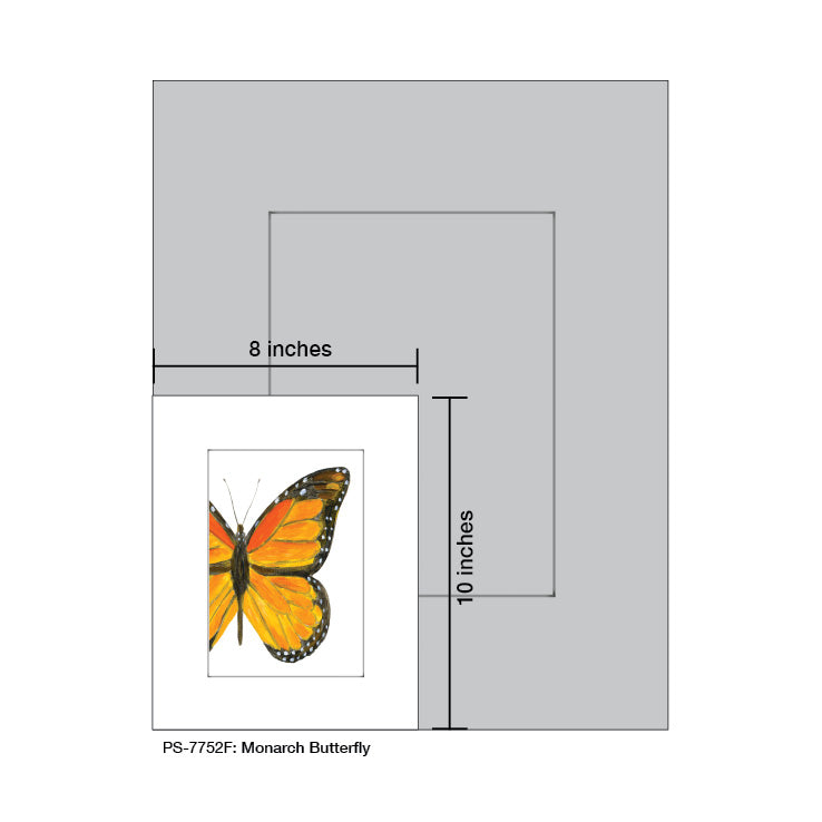 Monarch Butterfly, Print (#7752F)