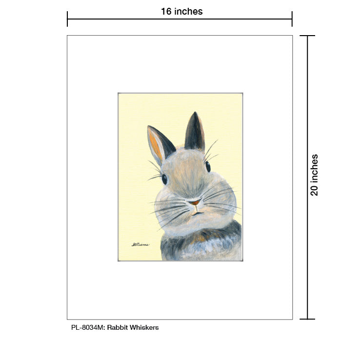 Rabbit Whiskers, Print (#8034M)