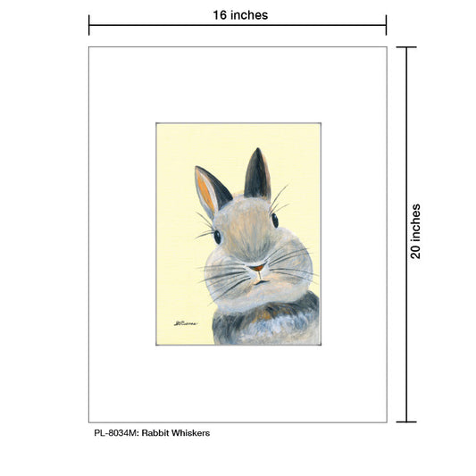 Rabbit Whiskers, Print (#8034M)