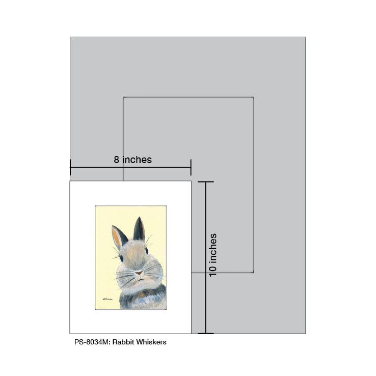 Rabbit Whiskers, Print (#8034M)