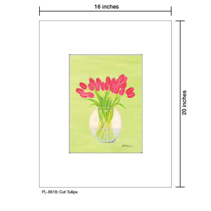 Cut Tulips, Print (#8618C)