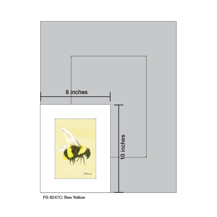 Bee Yellow, Print (#8247C)