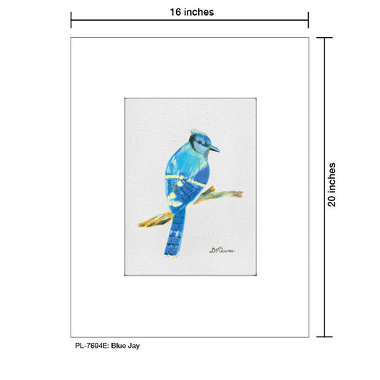 Blue Jay, Print (#7694E)