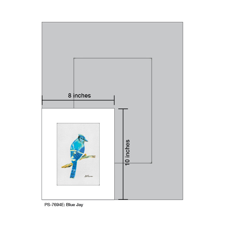 Blue Jay, Print (#7694E)