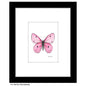 Pink Butterfly, Print (#8675D)