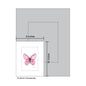 Pink Butterfly, Print (#8675D)