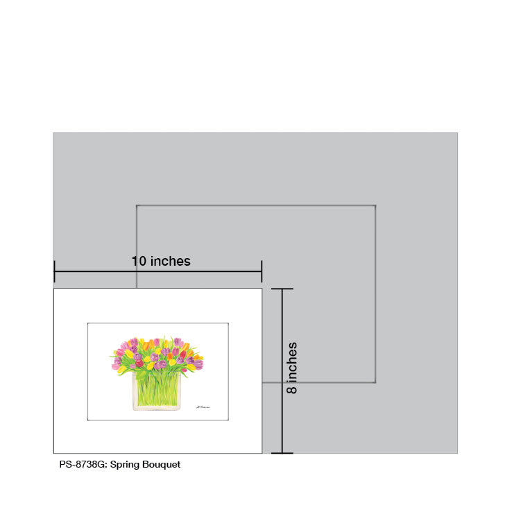 Spring Bouquet, Print (#8738G)