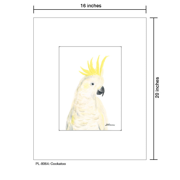 Cockatoo, Print (#8064C)