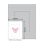 Pretty in Pink Butterfly, Print (#8676D)