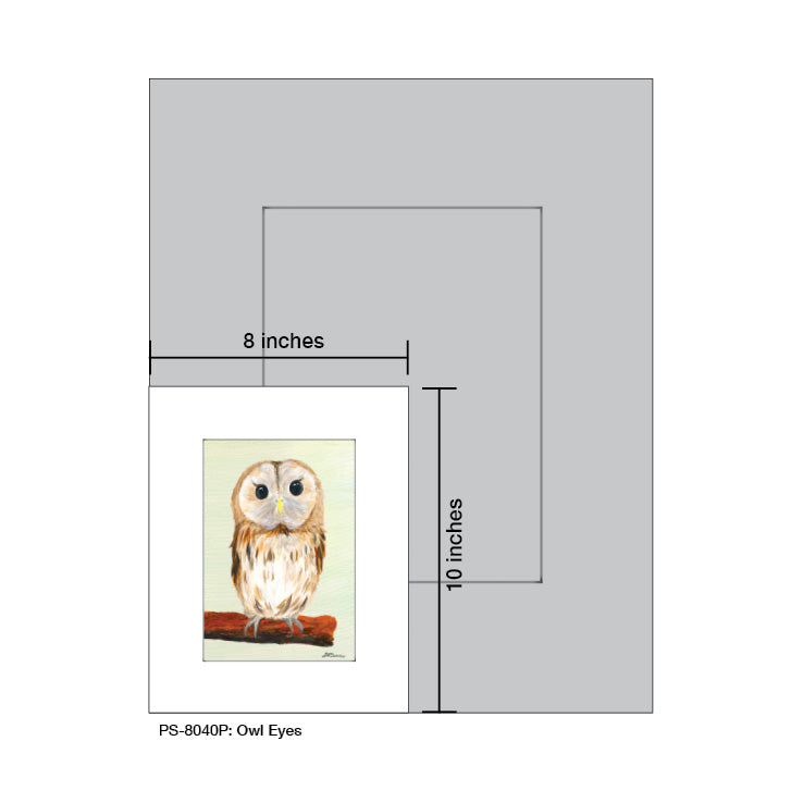 Owl Eyes, Print (#8040P)