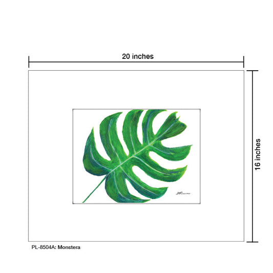 Monstera, Print (#8504A)