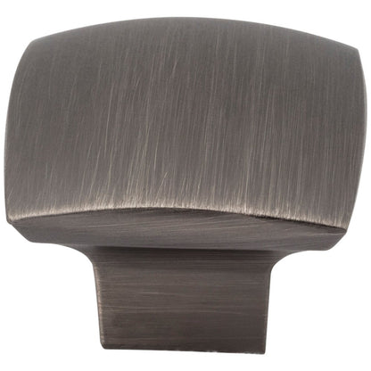 1-3/16" Overall Length Satin Nickel Square Sonoma Cabinet Knob