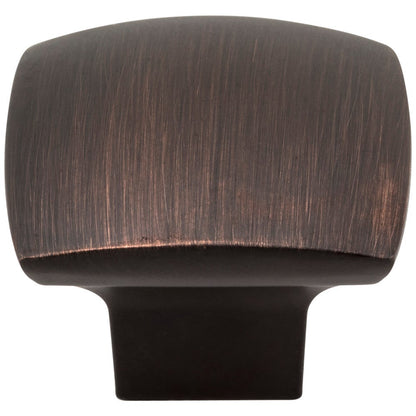 1-3/16" Overall Length Satin Nickel Square Sonoma Cabinet Knob