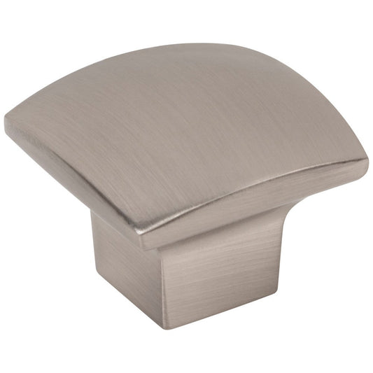 1-3/16" Overall Length Satin Nickel Square Sonoma Cabinet Knob