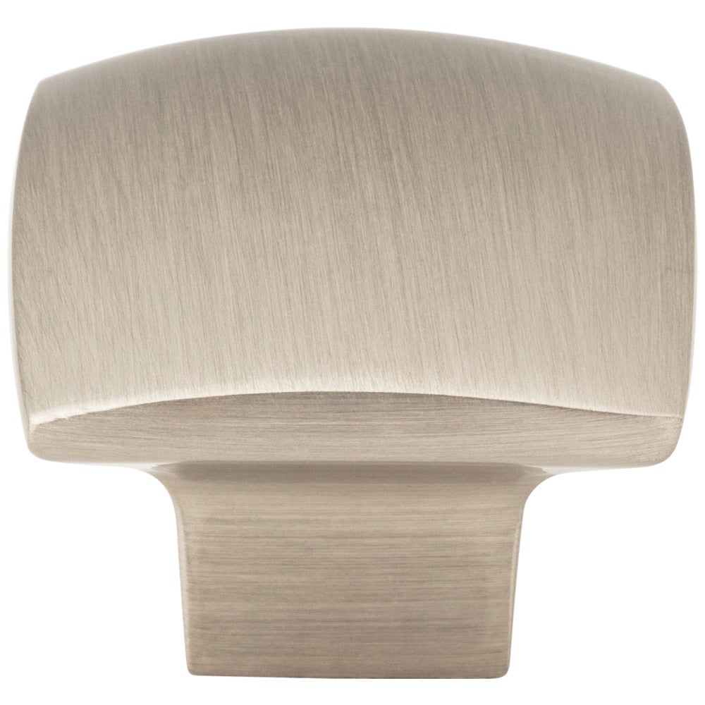 1-3/16" Overall Length Satin Nickel Square Sonoma Cabinet Knob