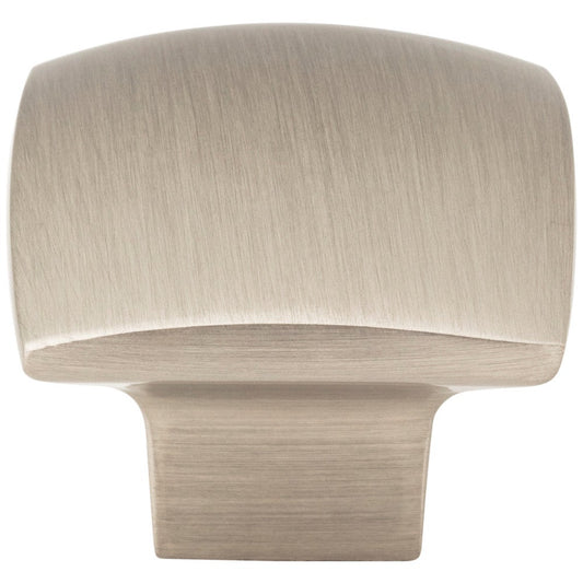 1-3/16" Overall Length Satin Nickel Square Sonoma Cabinet Knob