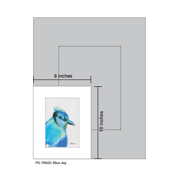 Blue Jay, Print (#7694D)