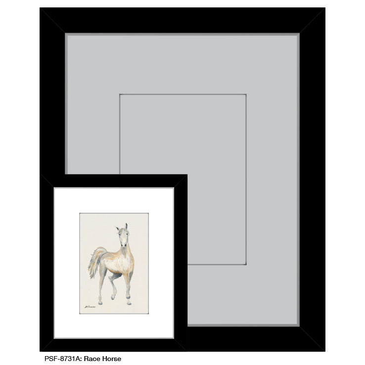 Race Horse, Print (#8731A)