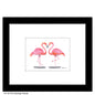 Flamingo Friends, Print (#8741A)
