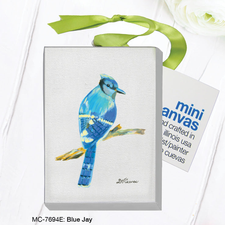Blue Jay, Mini Canvas (MC-7694E)