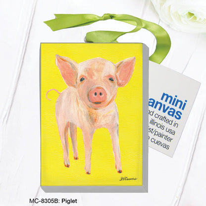 Piglet, Mini Canvas (MC-8305B)