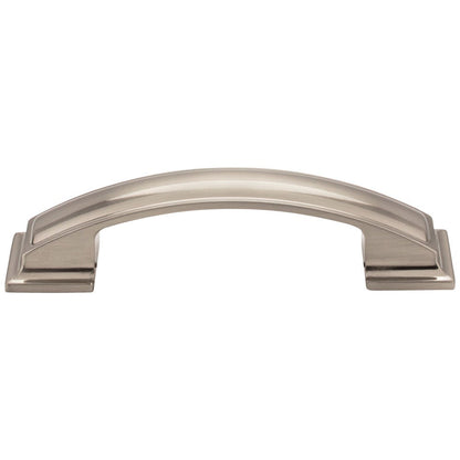 96 mm Center-to-Center Satin Nickel Square Annadale Cabinet Pull