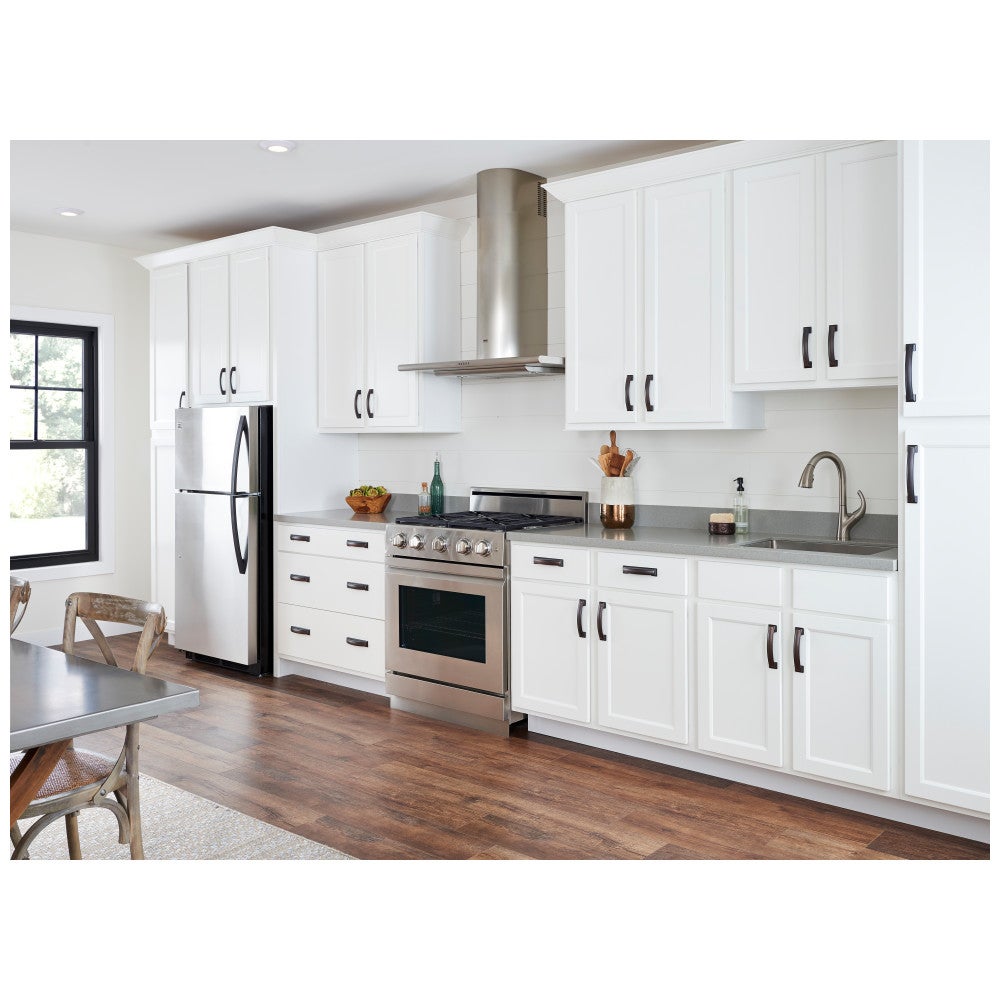 1-1/4" Overall Length Satin Nickel Square Annadale Cabinet Knob