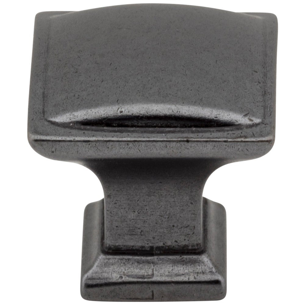 1-1/4" Overall Length Satin Nickel Square Annadale Cabinet Knob