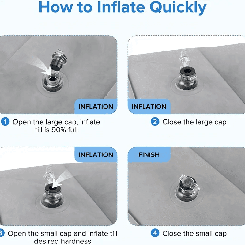 Airplane Footrest Pillow – Travel Comfort for Flights, Cars & Buses