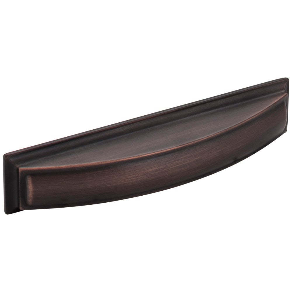 96 mm Center-to-Center Satin Nickel Square Annadale Cabinet Cup Pull